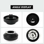 Quick Release Steering Wheel Short Hub Adapter 6 Bolt for Honda Civic (2001–2011)