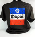 Licensed 1972 Mopar Logo Black T-Shirt with Large Front Graphic (Mopar)