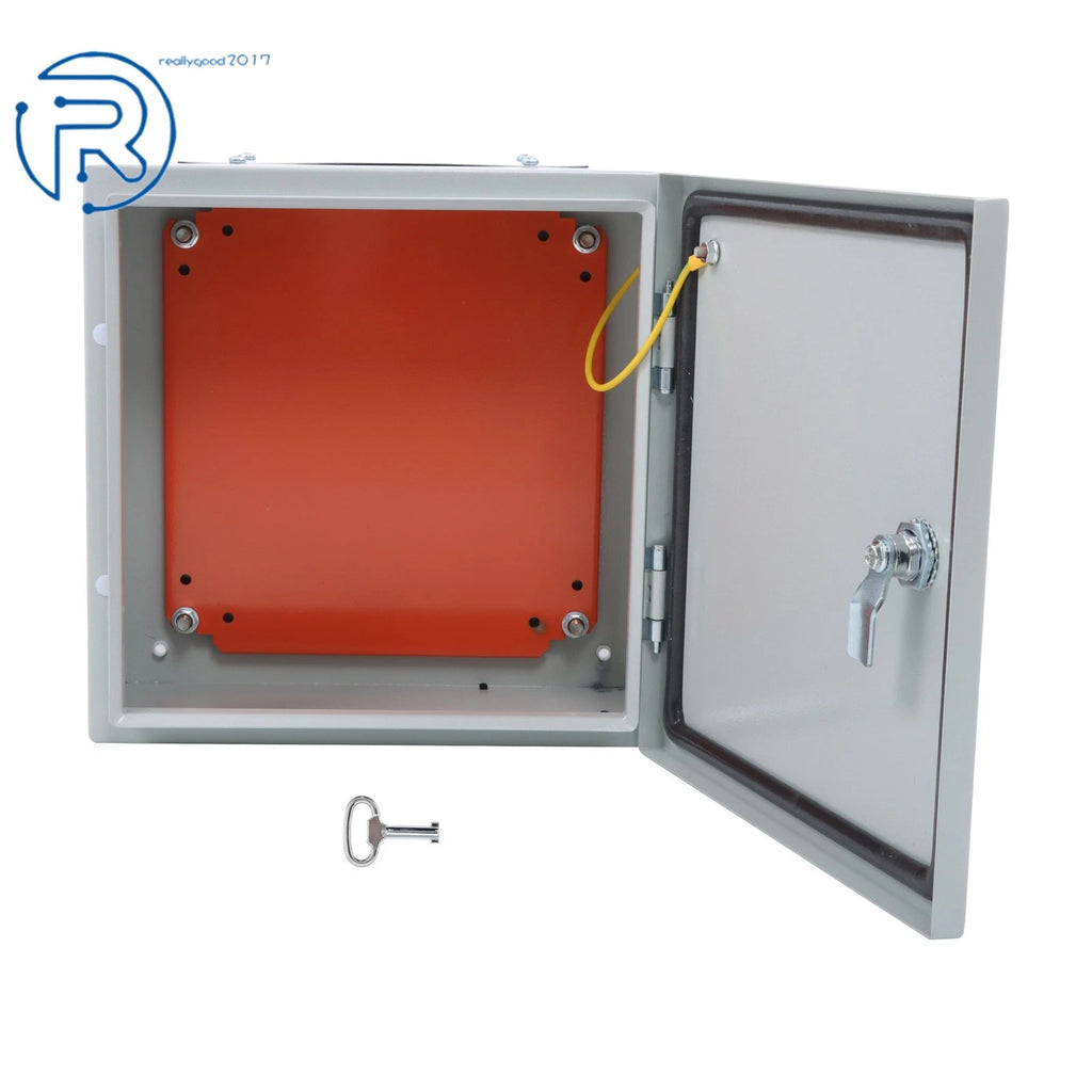Junction Box for Wall Mount (IP65, Carbon Steel, Gray/White)