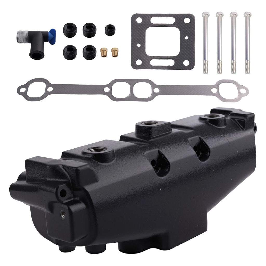 Exhaust Manifold Kit for Mercruiser 5.0L 5.7L V8 (1981–1990)