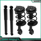 Front Complete Struts & Rear Shocks Mount Kits for Hyundai Entourage (2007–2008)