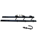 3 Place Weedeater Trimmer Rack for Open Landscape Trailer (Lockable)