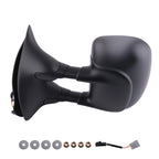 Left Side Mirror for Ford F-250 F-350 F-450 F-550 (2008–2016) Black Chrome