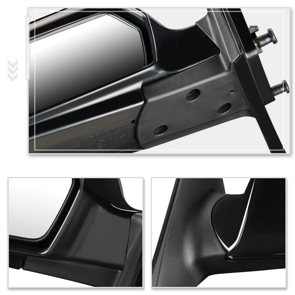 Set of 2 Extendable Towing Mirrors with LED Signal for Silverado/Sierra (1999–2006)