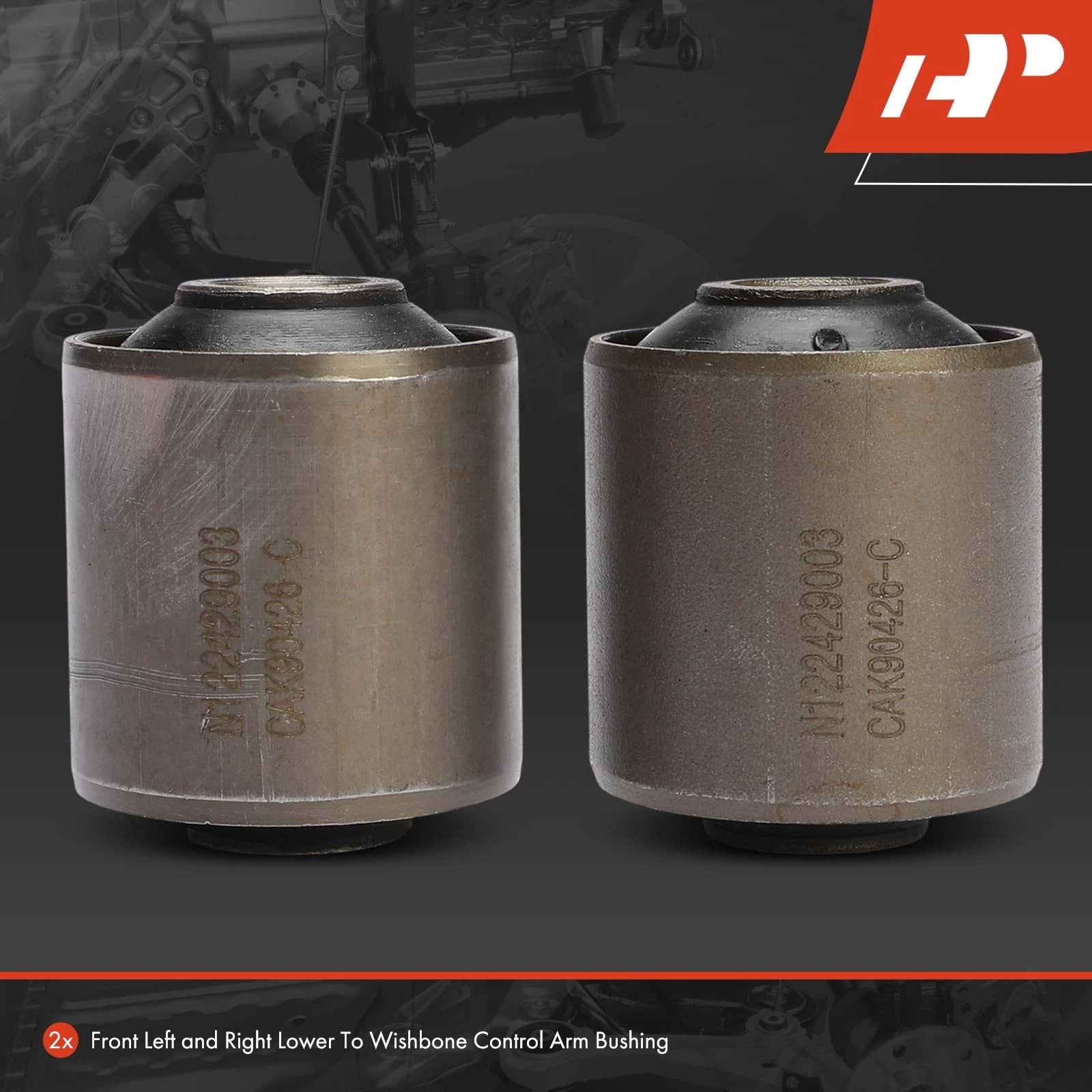 2X Front Lower Control Arm Bushing for Hyundai Sonata (1999-2005)