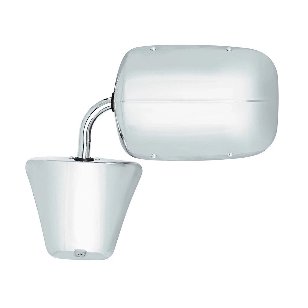 Stainless Steel Exterior Door Mirrors Left and Right for Chevy Truck (1973–1991)