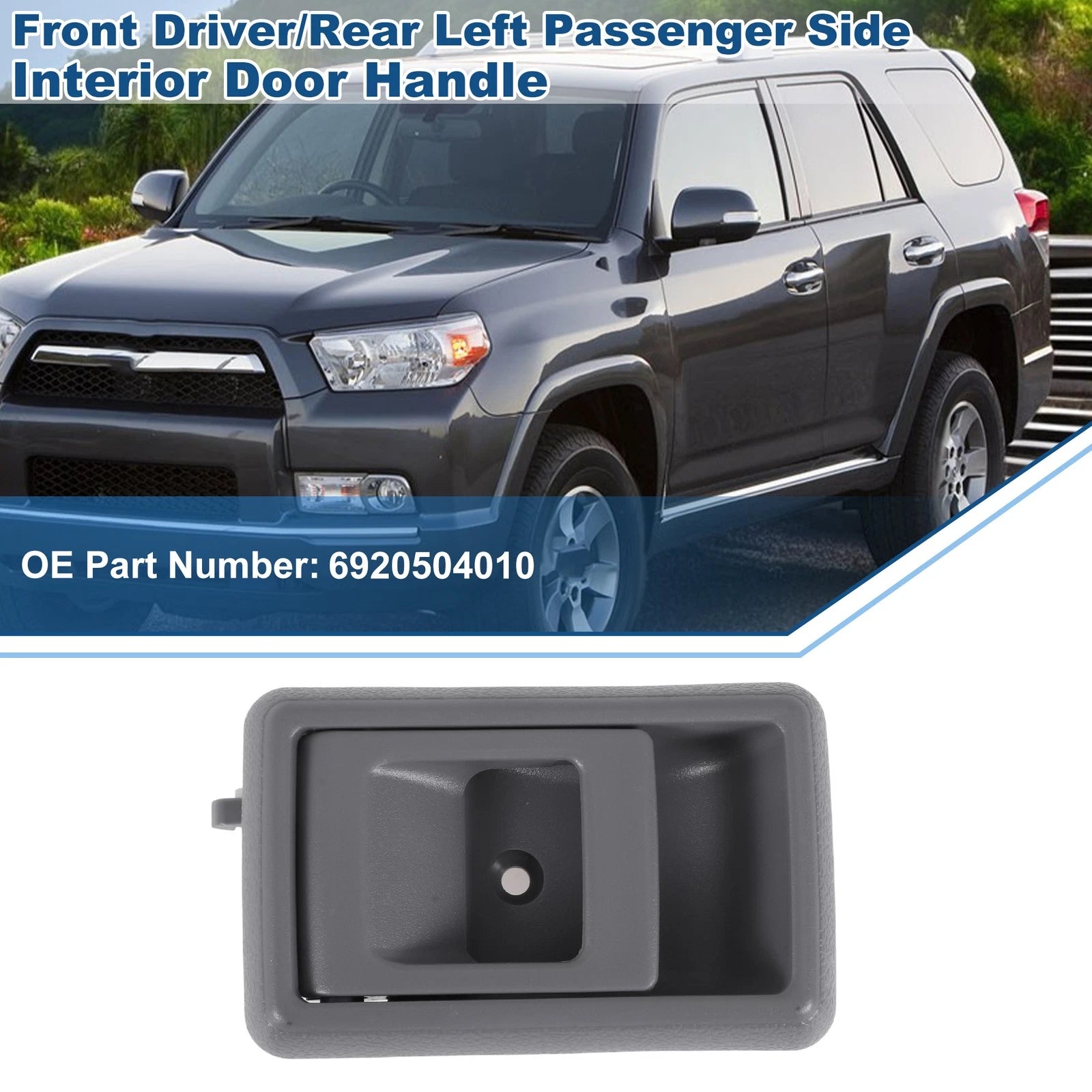 Front Passenger Side Interior Door Handle for Toyota 4Runner (1989–1995) No. 6920504010