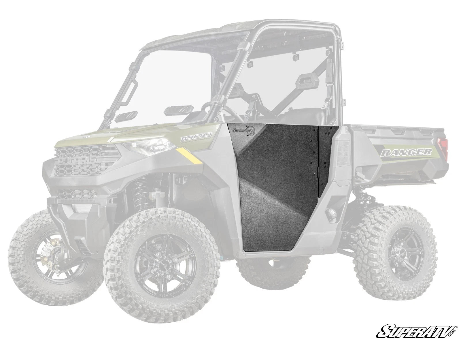 SuperATV HDPE Half Doors for Polaris Ranger XP 1000 (2026+)