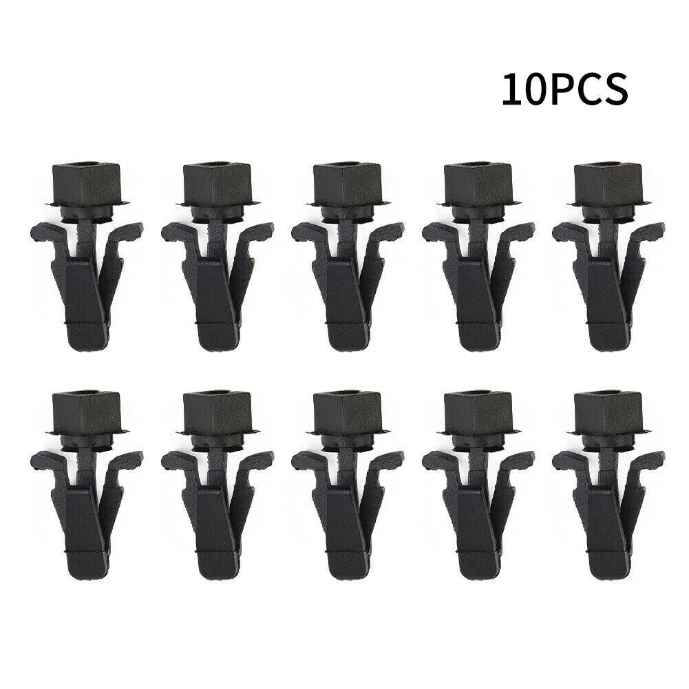 Set of 10 Bumper Grille Retainer Fastener Clips for Nissan