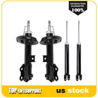 Set of 4 Shocks Struts Absorbers for Kia Optima (2012–2015)