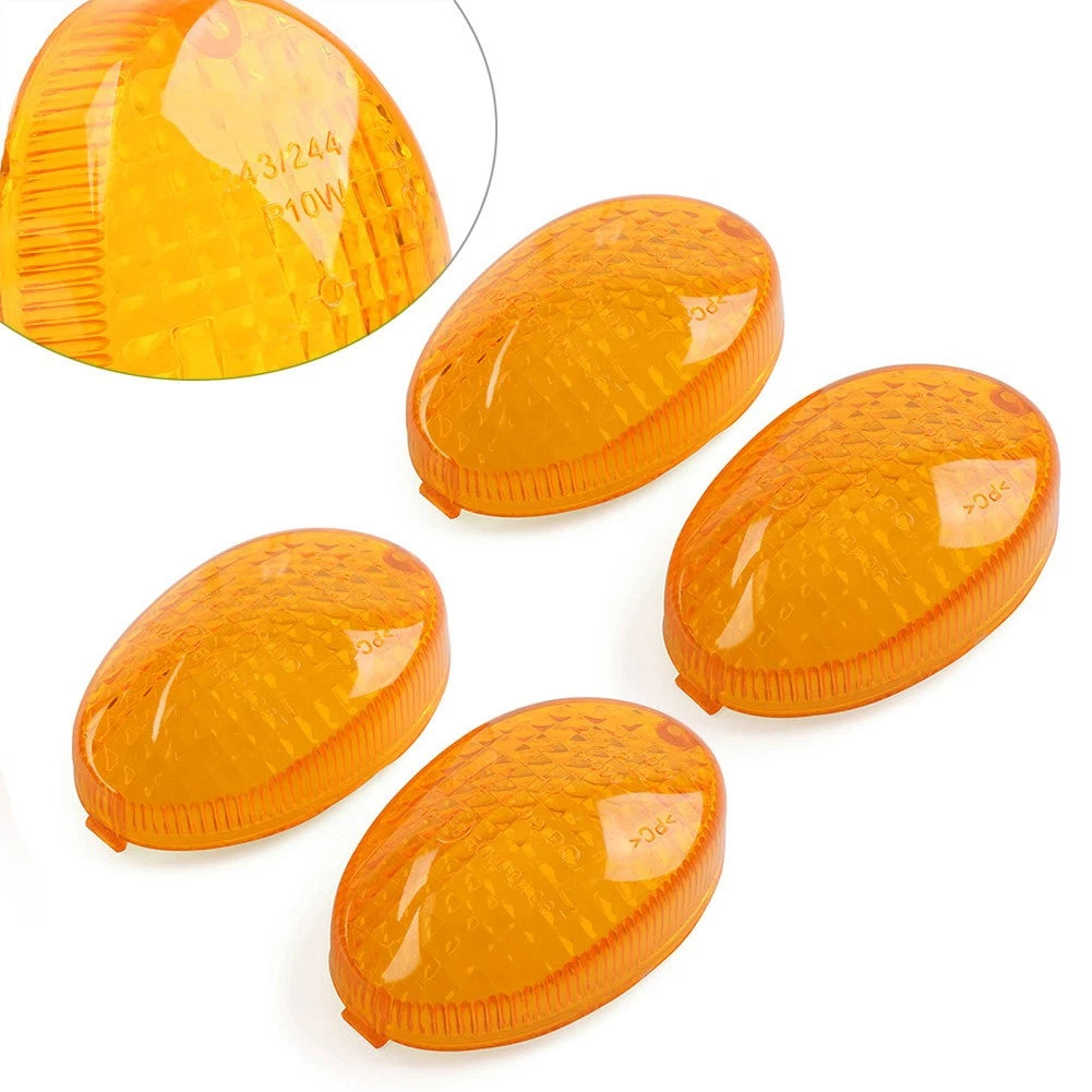 Turn Signal Light Lens for Kawasaki EX250R Ninja 250R (2005–2012), KLX250 (2009–2020) Amber