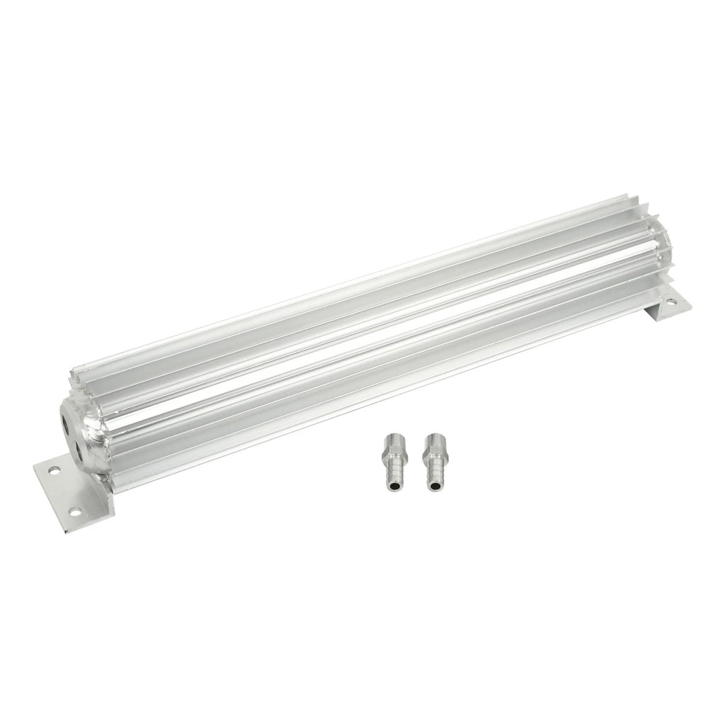 15" Finned Aluminum Transmission Cooler for SBC BBC Ford SB BB Chevy (1960–2023)