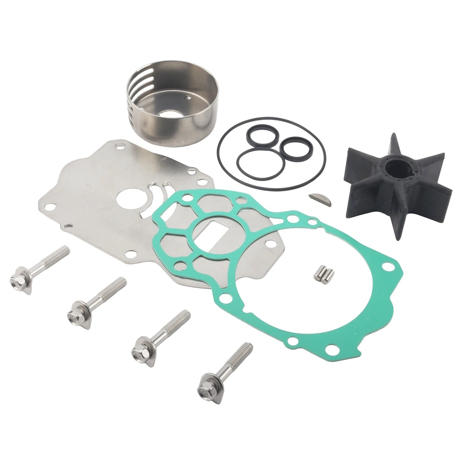 Water Pump Impeller Kit for Yamaha F225 F250 F300 (4.2L) (6CE-W0078-01-00)
