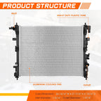 Full Aluminum Core Radiator for Chevrolet Terrain Equinox (2018–2026) DPI-13691