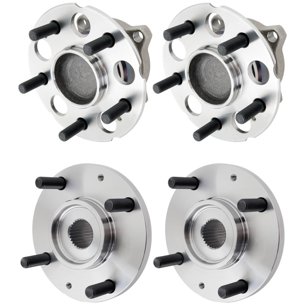 Set of 4 Wheel Hubs for Kia (Front & Rear)
