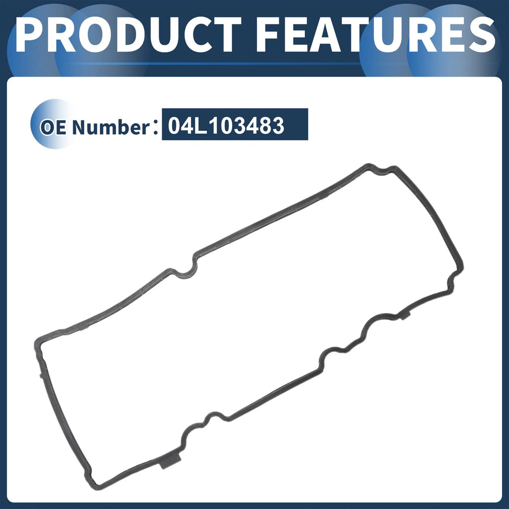 Valve Cover Gasket 04L103483 for Audi A1 (2014–2018) A3 (2012–2020)