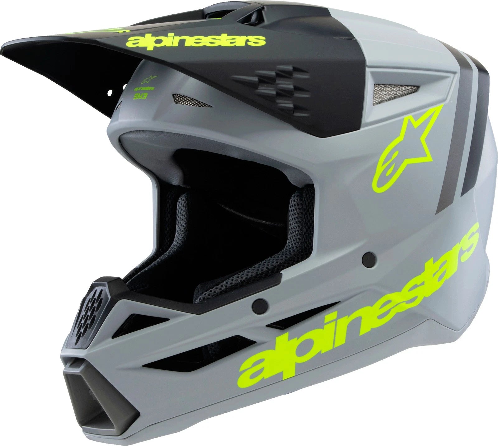 Alpinestars SM3 Youth Radium Helmet for Off-Road & MX (Youth Medium)