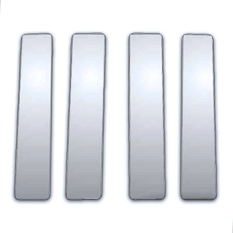 Chrome Pillar Post Covers 4 Piece Replacement for Lincoln Mark LT (2004–2014)