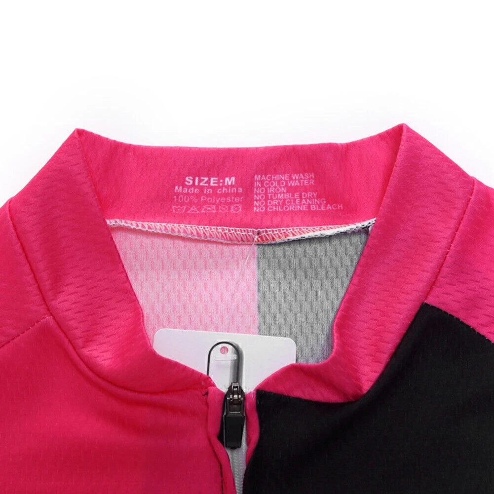 Women's Short Sleeve Jersey and Shorts Kit for Road Bike (Team Outfit)