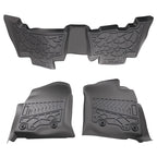 Set of 4 Carpet Floor Mats for Toyota 4Runner/Lexus GX460 (2013–2024) TPE Waterproof