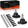 2X Front Upper Side Suspension Ball Joint for Ford Aerostar (1986–1997)