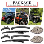 Front Rear Cam Timing Chain Guide for Can-Am Maverick Trail 800 800R (2018–2021) 420297063