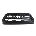Front Bumper Grille for Toyota Tacoma (2016–2021) Black Plastic