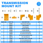 Transmission Hydro Bracket Kit for Hustler Raptor SD/SDX