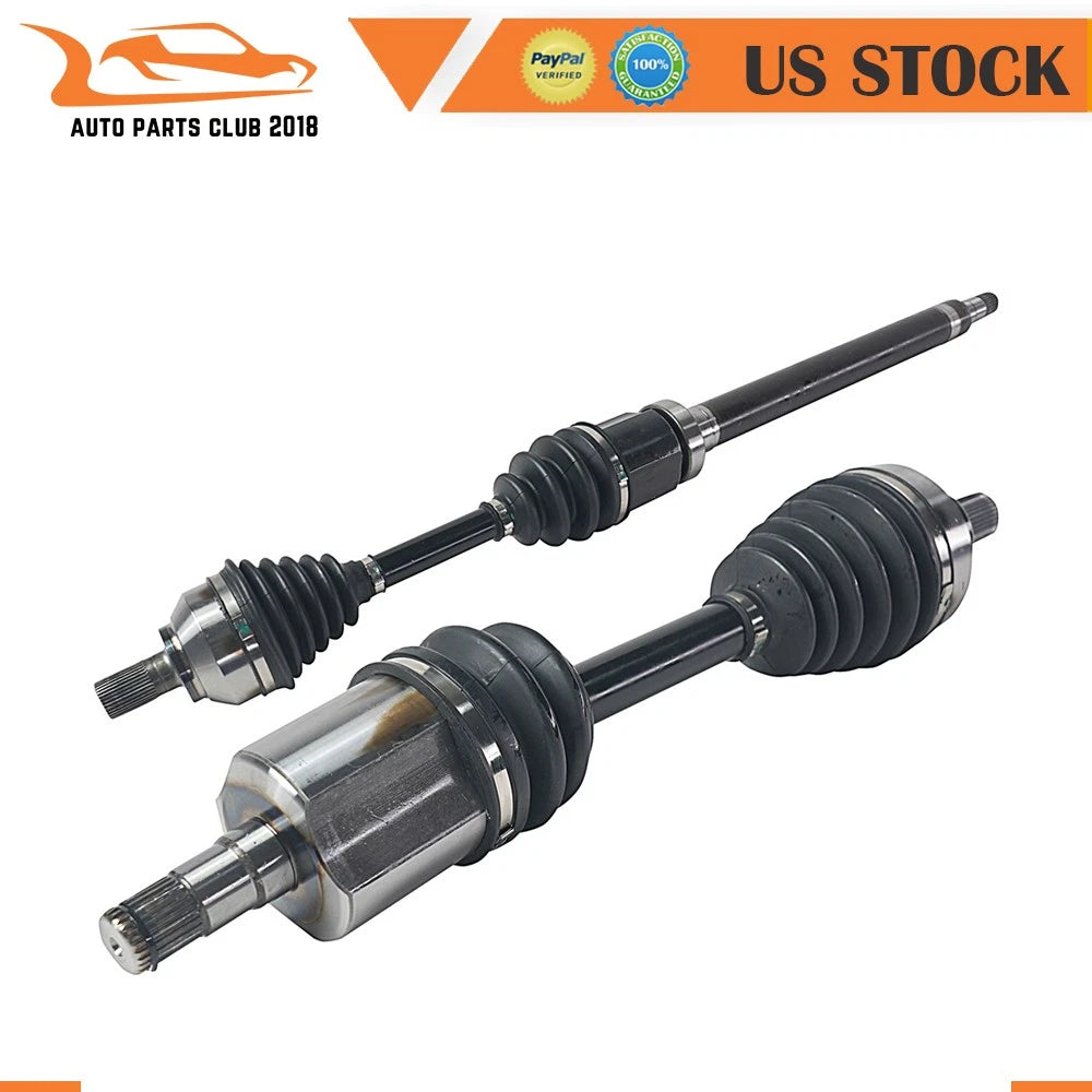 Pair CV Axle Assembly for Volvo C30 (2008–2013), S40 (2005–2008)