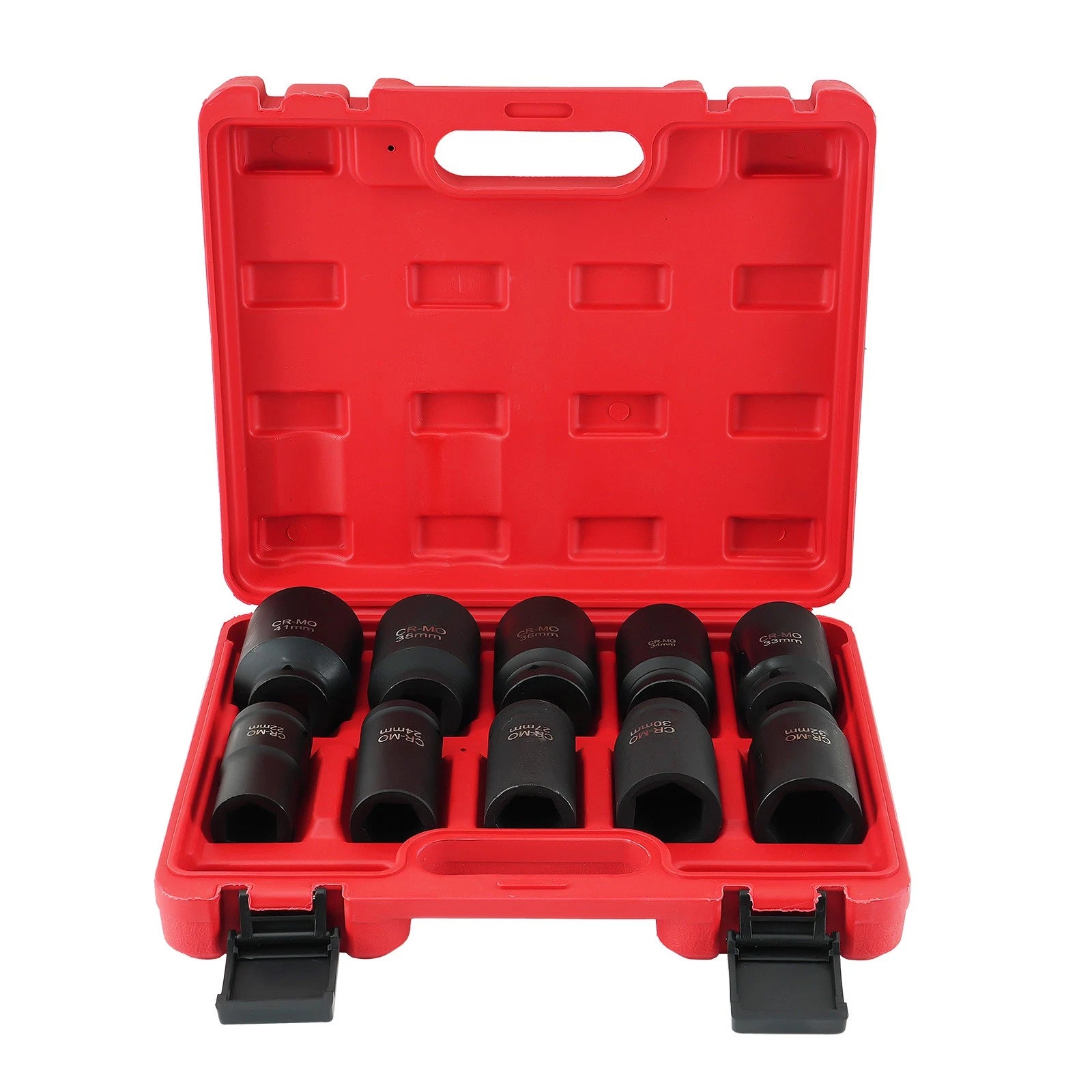 Set of 8 Deep Impact Sockets 3/4" Drive 22-41mm