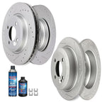 Drilled and Slotted Brake Rotors for Mini Cooper (2002–2006)
