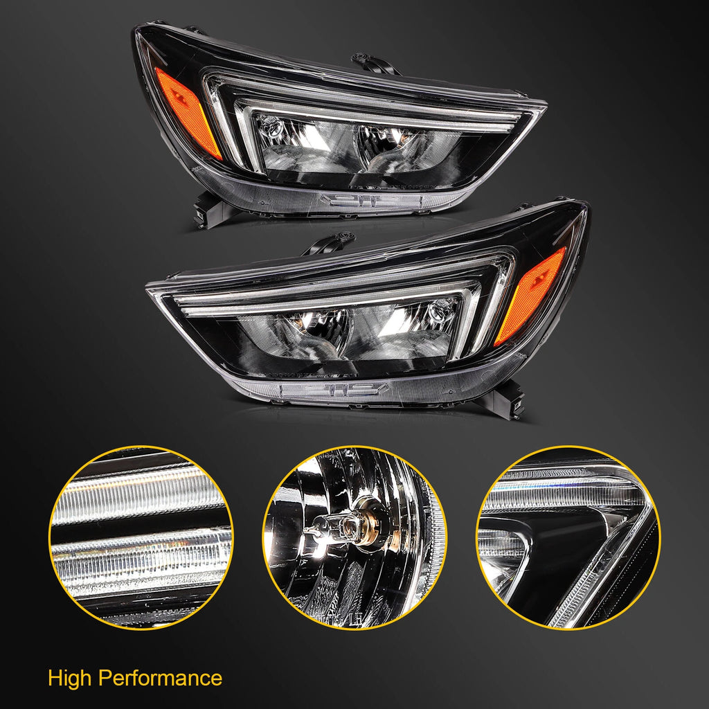 Pair Headlights for Buick Encore (2017–2022) LED Left + Right Set