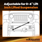 Adjustable Track Bar for Dodge Ram 2500/3500 (1994-2002) 4X4