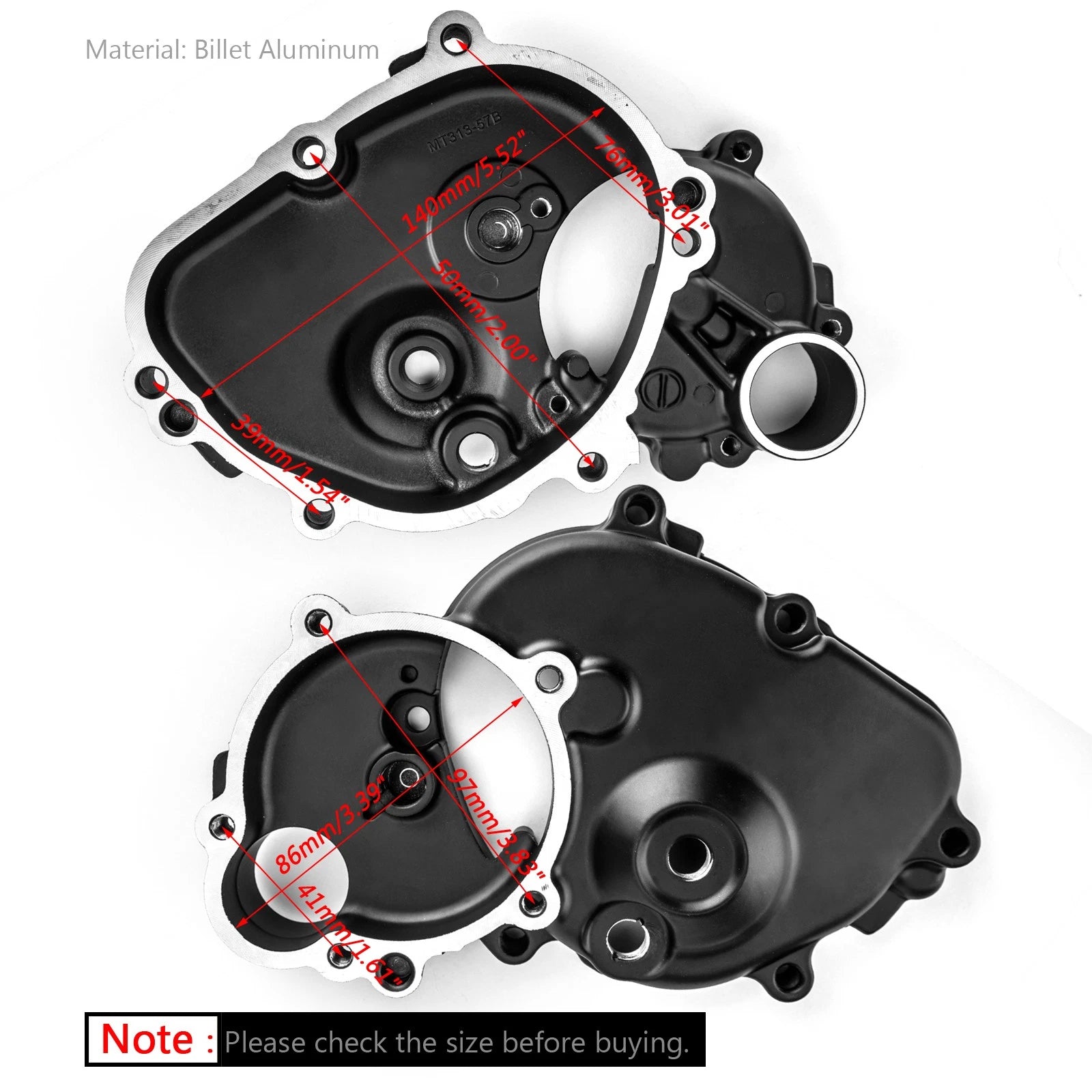 Alternator Stator Cover for Kawasaki ZX6R ZX-6R (2009–2011)