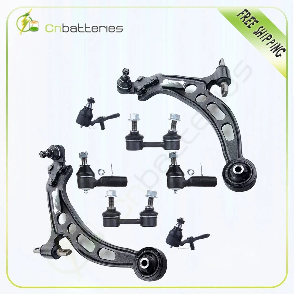 Set of 8 Outer Tie Rods for Toyota Camry (1992–1996)