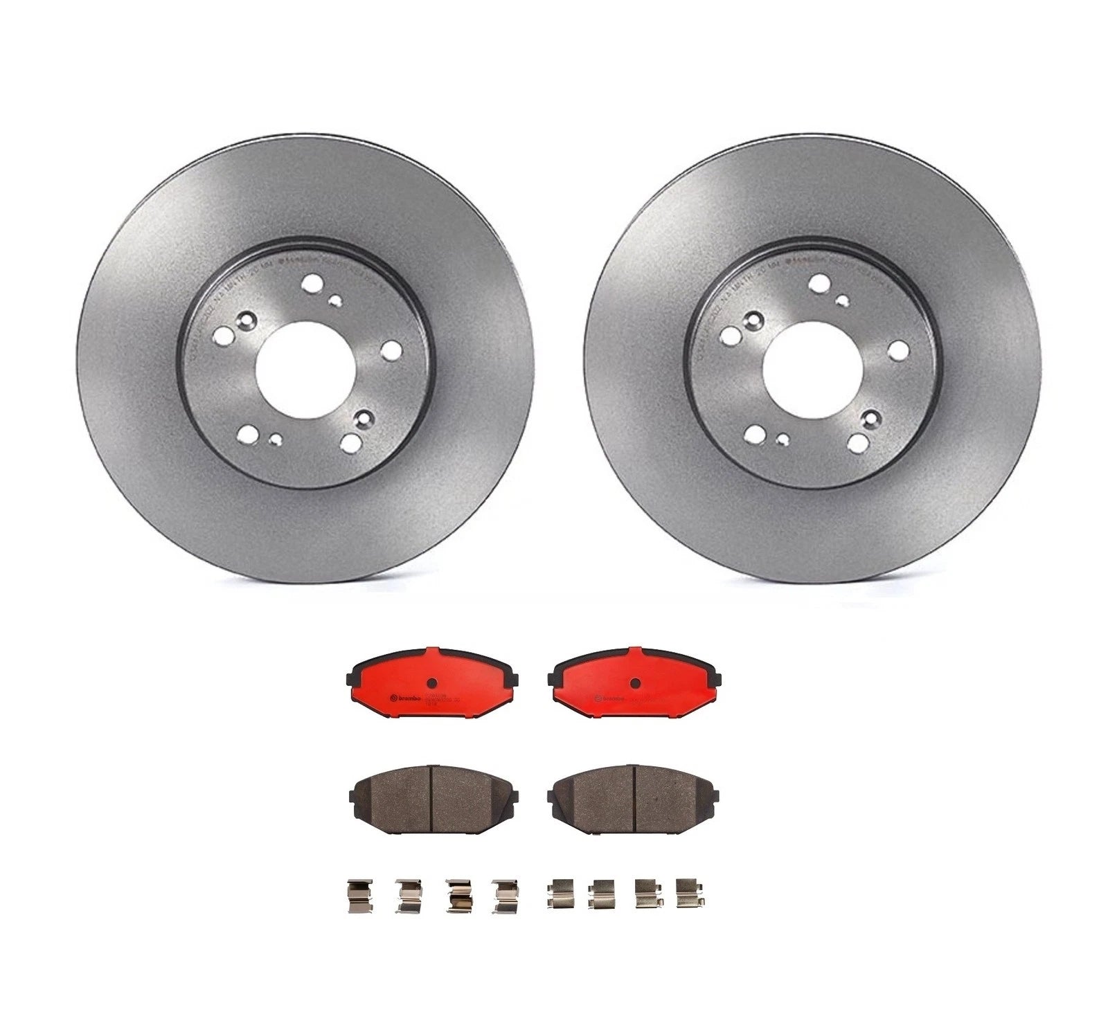 Brembo Front Brake Kit 300mm Disc Rotors & Ceramic Pads for MDX Odyssey