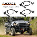 Spark Plug Cap & Wire for Kawasaki Mule PRO-FX PRO-FXT (2015-2023)