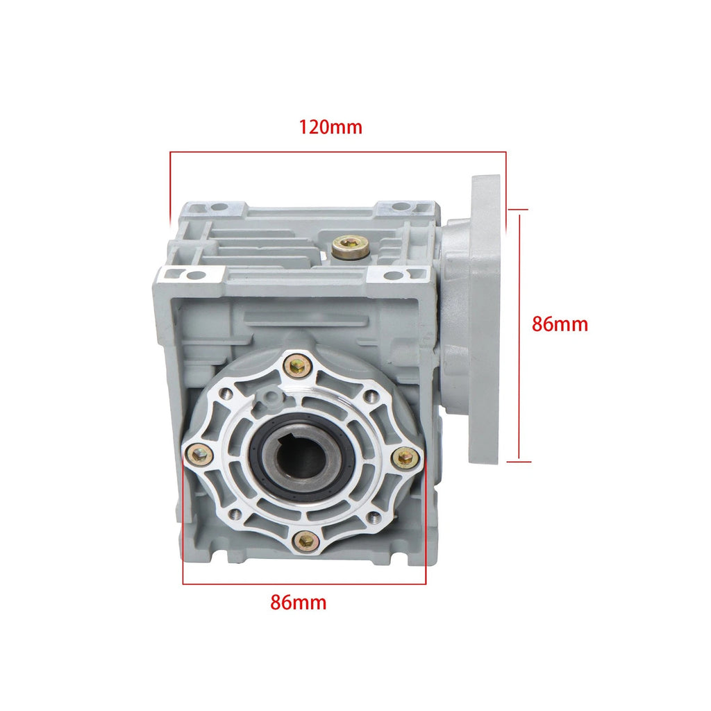 Worm Gear Reducer for Nema34 Stepper Motors (RV40 Ratio 20:1)