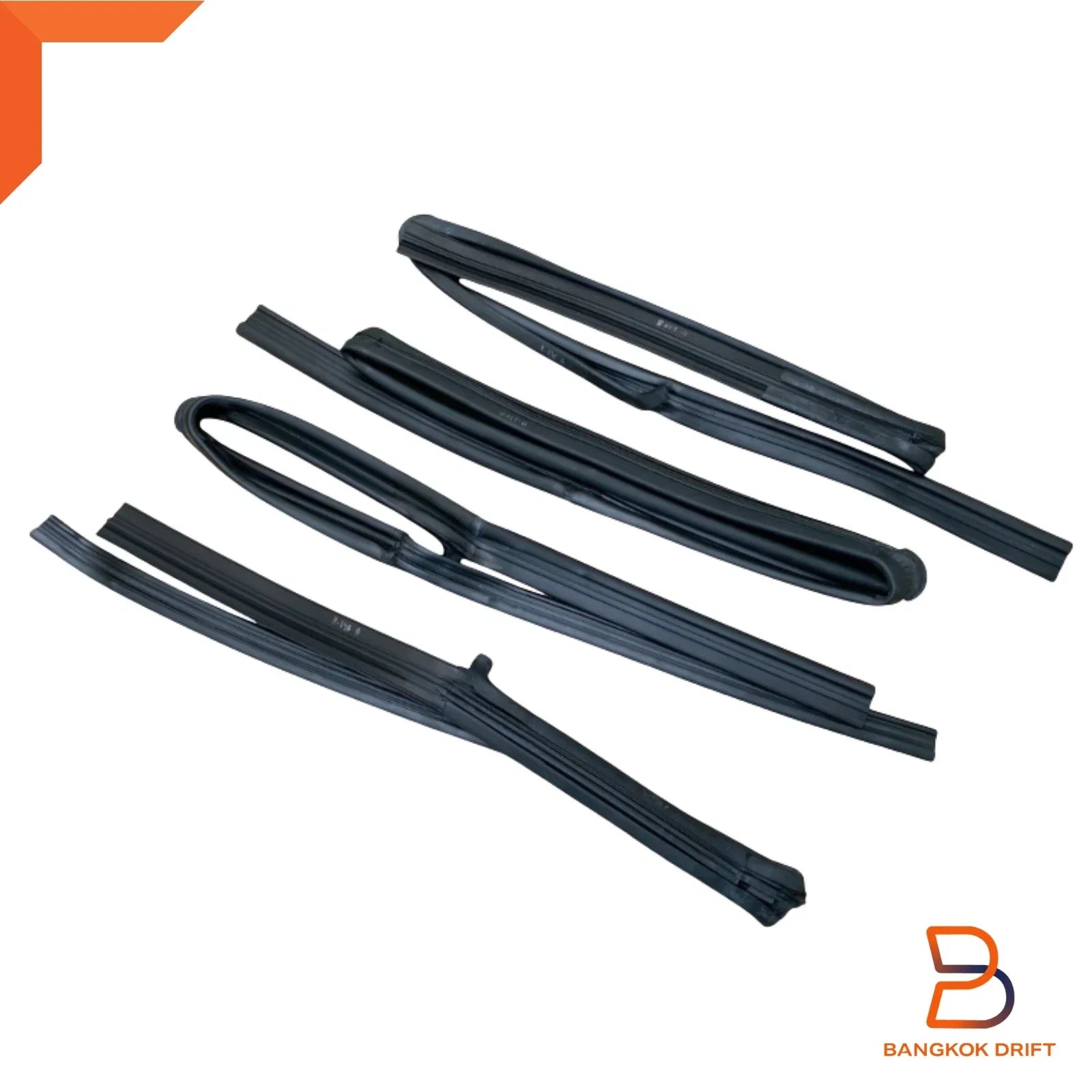 Door Window Weatherstrip Seal for Nissan Navara D40 Dual Cab Ute (2005-2014)