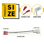 Speaker Dash Tweeter Wire Harness Plug for Toyota Highlander Celica Yaris Camry