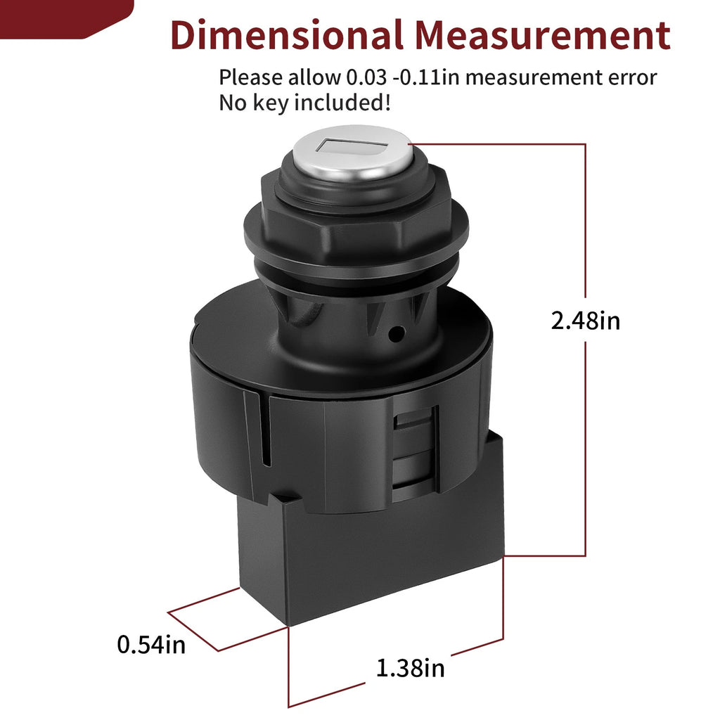 Ignition Key Switch for Can-Am Outlander 400 500 650 800R (2003–2023)