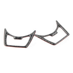 LHD Headlight Switch Cover Trim for Mustang 2015-2019 Carbon Fiber