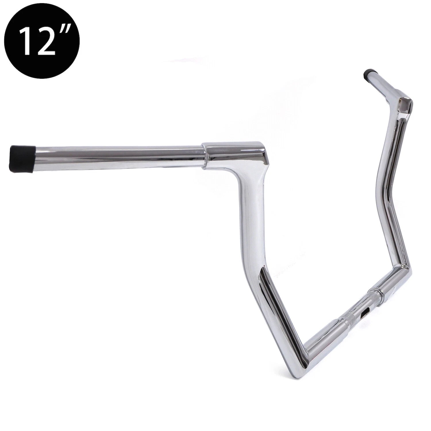 Chrome 12" Ape Hanger Handlebar for Harley Touring 1986–2023