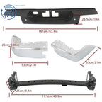 Rear Step Bumper Assembly with Sensor Holes for Toyota Tundra (2014-2021)
