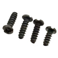 Set of 4 Stainless Steel Black Screws for Daiwa PR100 PD106 Fishing Reel
