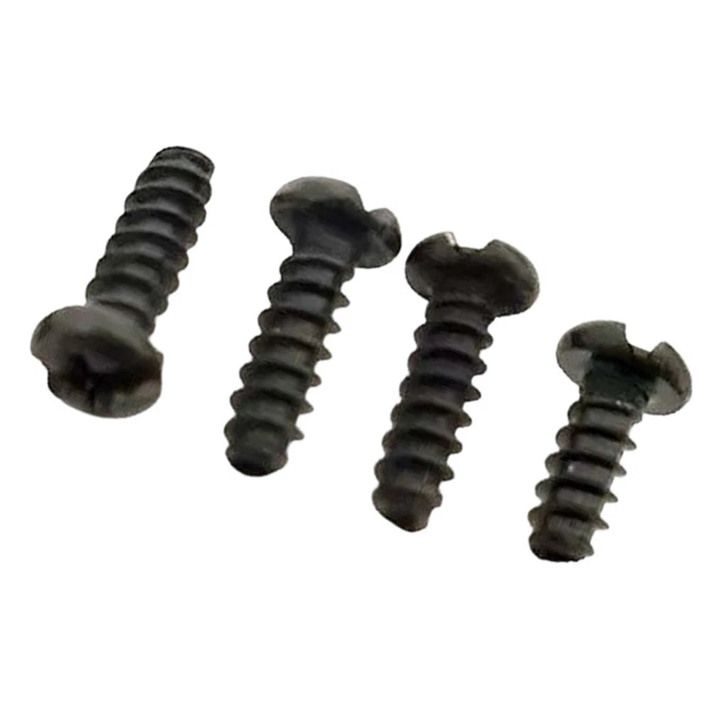Set of 4 Stainless Steel Black Screws for Daiwa PR100 PD106 Fishing Reel