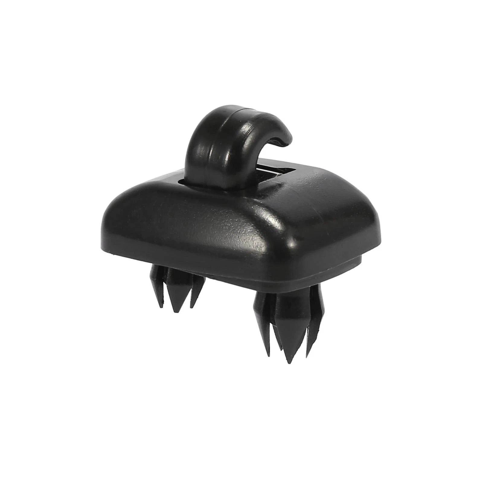 Set of 2 Black Sun Visor Hook Clip Retainers 8U0857562 for Audi RS4 (2007–2008)