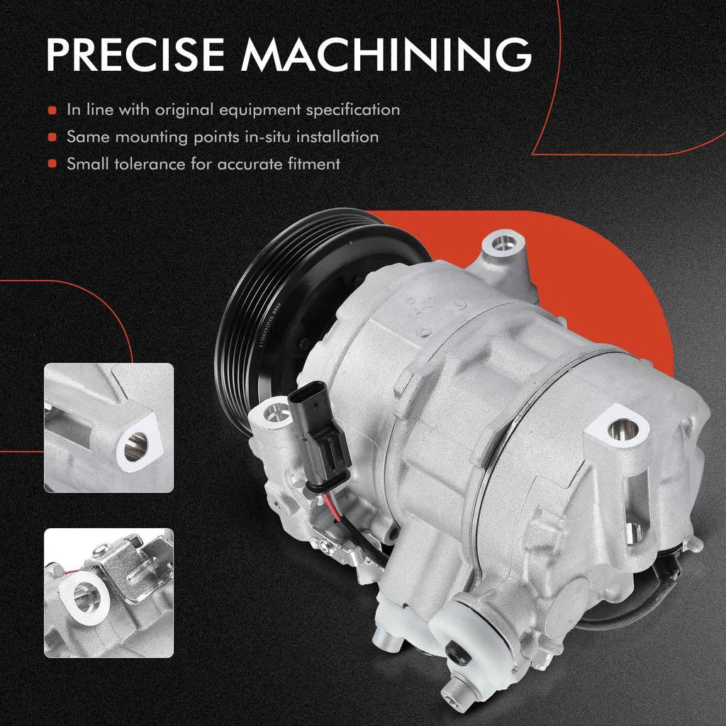 A/C Compressor with Clutch for Mercedes-Benz CLA250 (2014-2019)