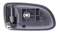 2 x Front LH+RH Textured Grey Inner Door Handle for Kia Rio (2002–2005)