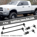 Set of 4 Sway Bar Links K750043 K750257 for Toyota RAV4 (2013–2018)
